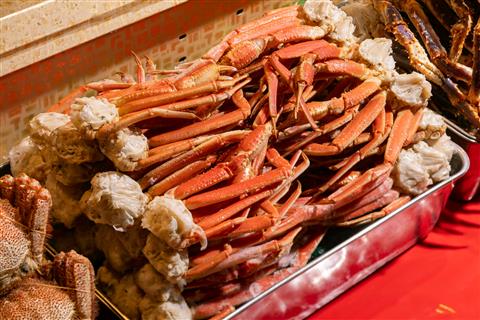 2日目夕食ズワイ蟹(一例)